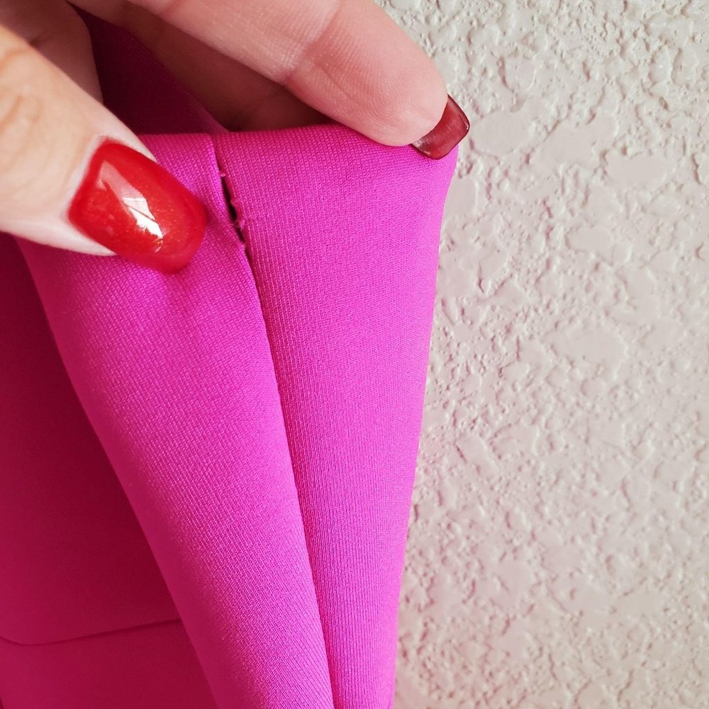 CALVIN KLEIN	PLUS SIZE BACK ZIP DRESS	16	PINK - Picture 4 of 11